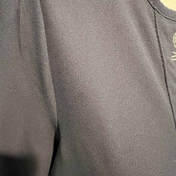 Brixon Ivy Gray Blouse with Silver Embroidery - Picture 3 of 5